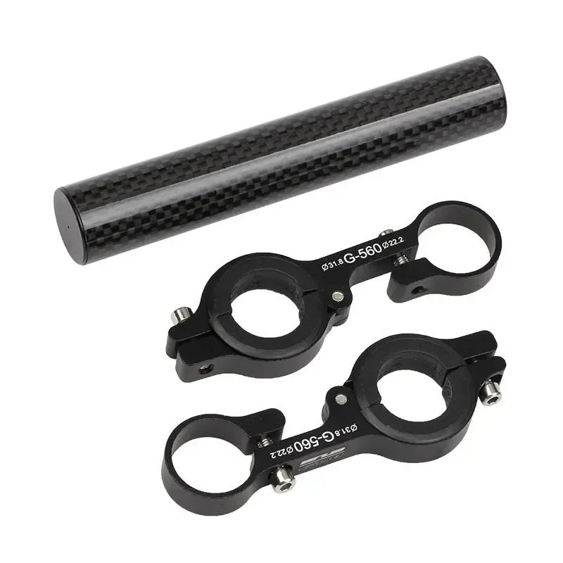 GUB 560 13CM Radfahren Fahrrad Carbon Faser Lenker Extender Halter Für MTB Fahrrad Licht Stoppuhr