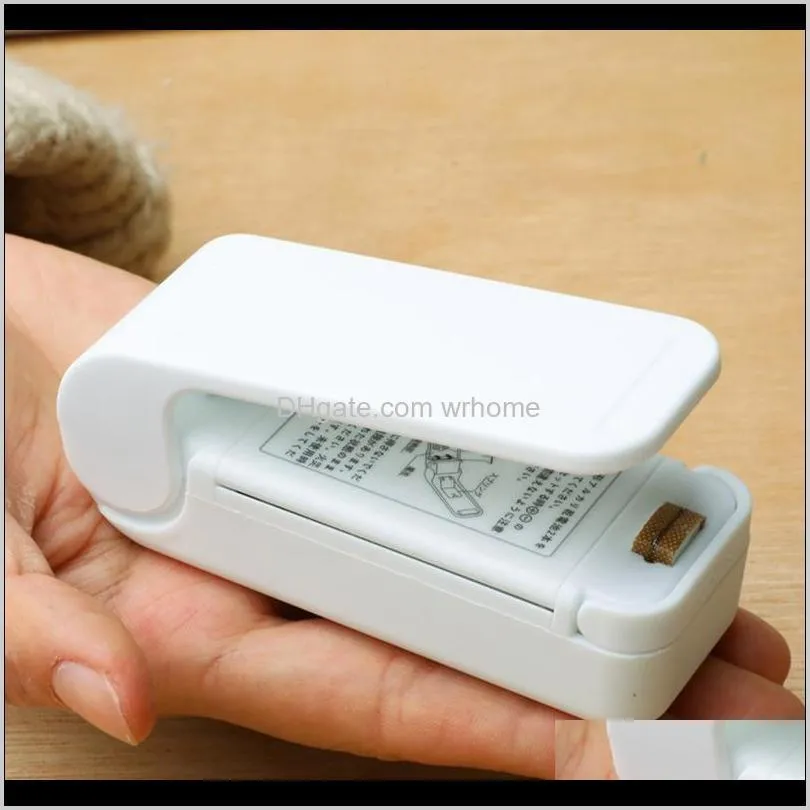 Kitchen Tool Mini Portable Clip Heat Sealing Machine Home Snack Bag Utensils Gadget Item Clips