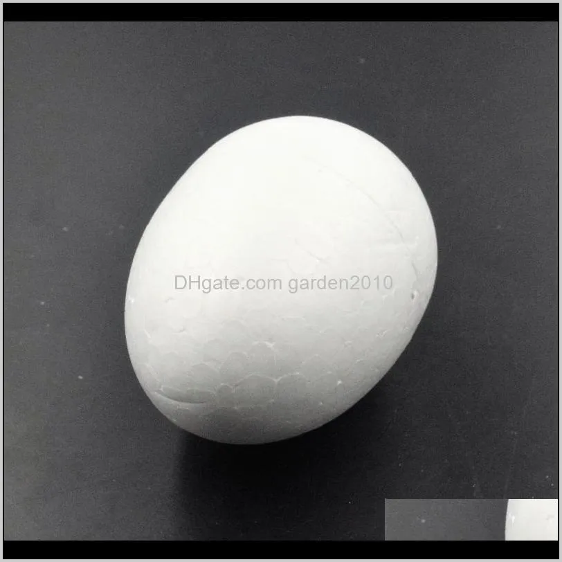 15pcs/10cm-5cm modelling polystyrene styrofoam foam egg ball white craft balls for diy christmas party decoration supplies gifts1