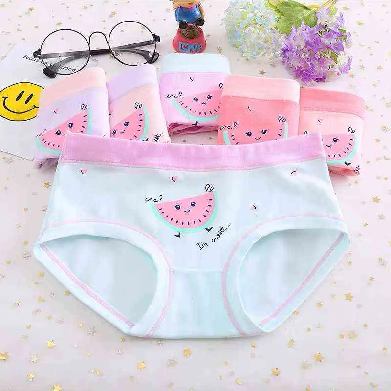6 Pack Girls Cotton Character Pure Cotton Ladies Briefs For
