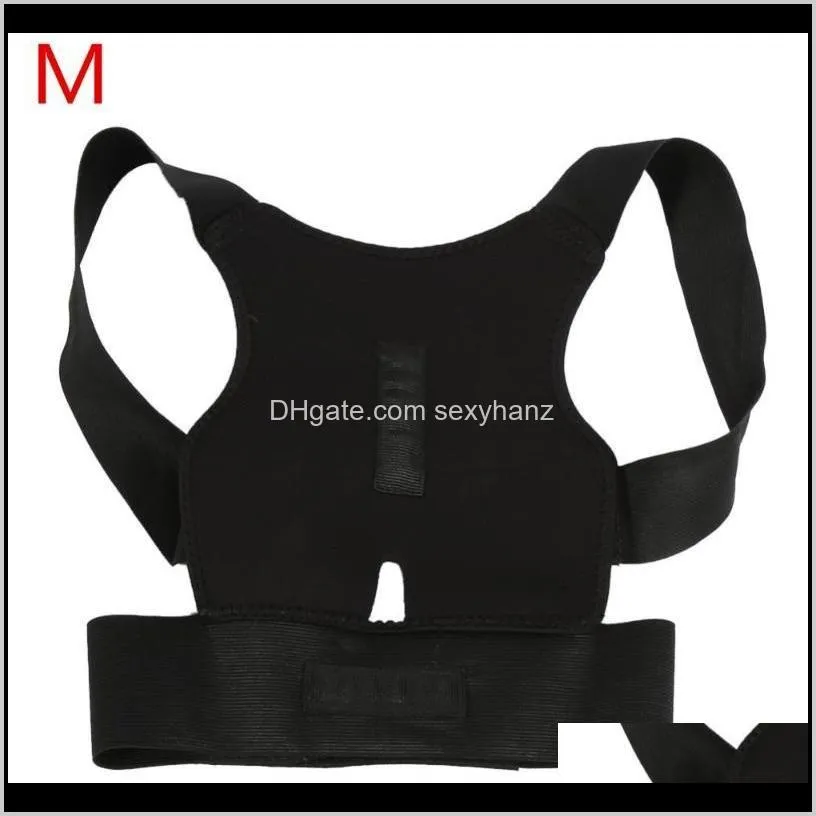 adjustable posture corrector spine back brace support belt shoulder brace lumbar correction bandage men women shaper tanks camis kkhk#