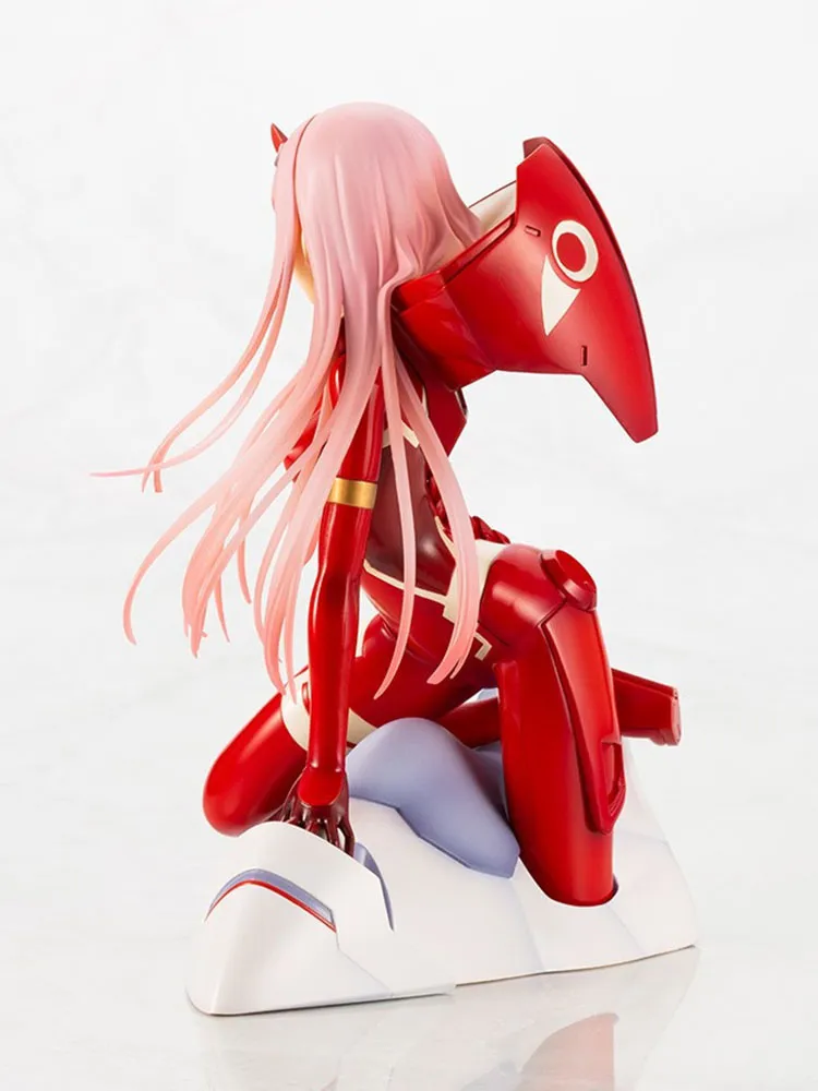 Darling in the FRAN Anime Figures Zero Two 02 red clothes 16cm sexy girl Fi215l