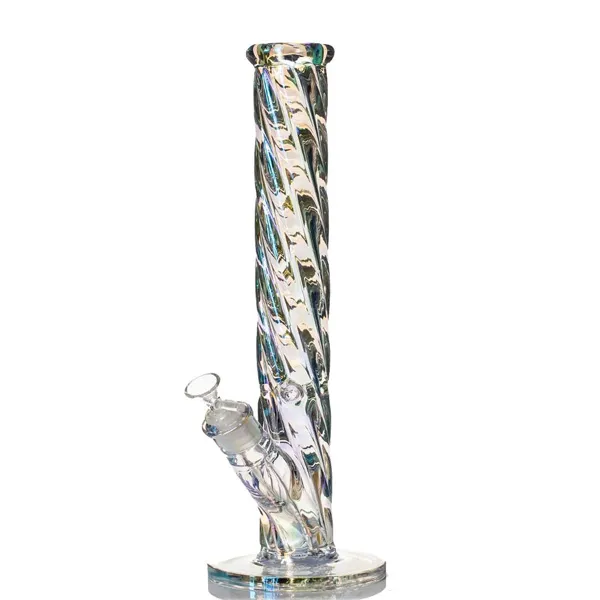 Bong in vetro arcobaleno Narghilè Downstem Perc inebriante Vetro Dab Rigs Bubbler Dabber chicha Bong d'acqua Tubo per fumo di sigaretta con ciotola da 14 mm