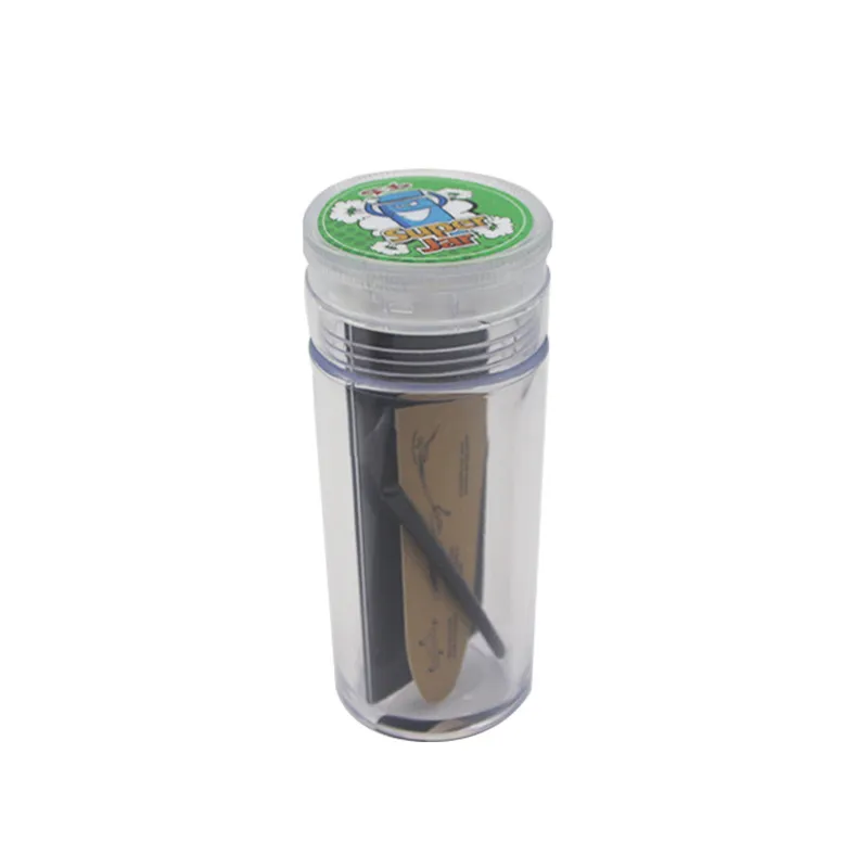 Draagbare Grinder Gras Grinder Lichter Onkruid Accessoires Plastic Opslag Jar Geïntegreerde Geprupte Tabak Handmatige Grinder Mill Spice
