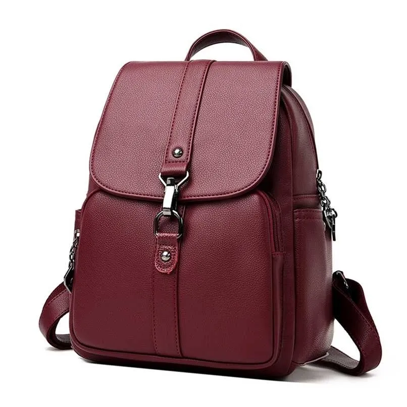 Women's Bag Fashion High Quality Female Versatile Shoulder Backpack Feeling Foreign Leisure Girl's for Women 211025