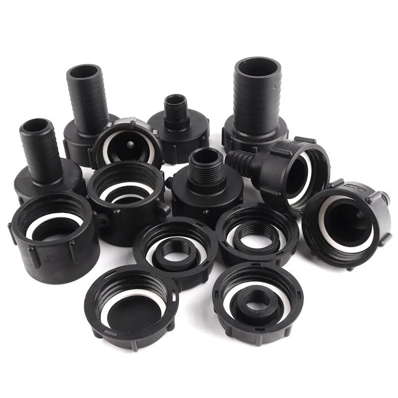 Watering Equipments 2" IBC Ton Barrel Connector Threaded Tank Adapter Plastic Soft Hose Fittings Garden Connectors Accessories