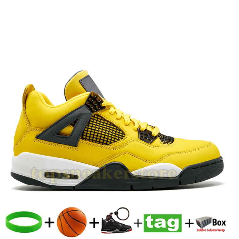 University Blue 4s 4 red thunder basketball shoes tour yellow Black Cement Cat SE Neon pine green What The men women sneakers trainers