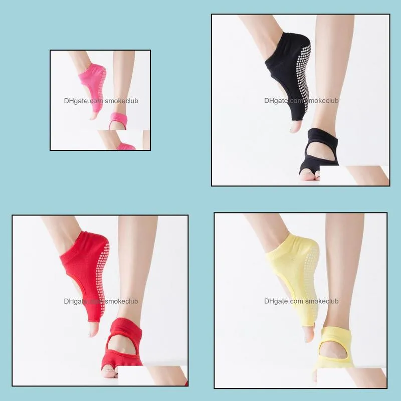 2021 Yoga socks Non-slip Five Toe Socks For Yoga Pilates Dance Martial Arts Women Yoga Socks wholesale price