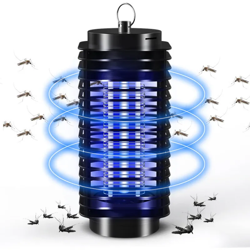 Portable LED Mosquito Trap Killer Lamp With UV Campfire Night