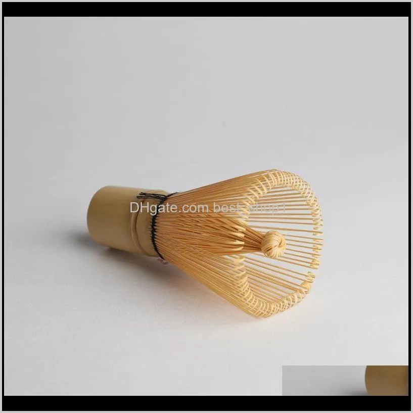 bamboo tea whisk japanese ceremony bamboo matcha tea chasen tea service practical powder whisk brush scoop coffee tools 98 j2