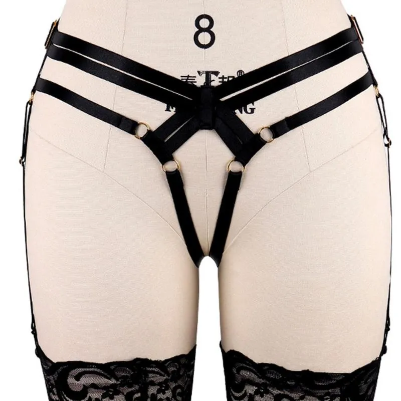 Cage garter belt cheap