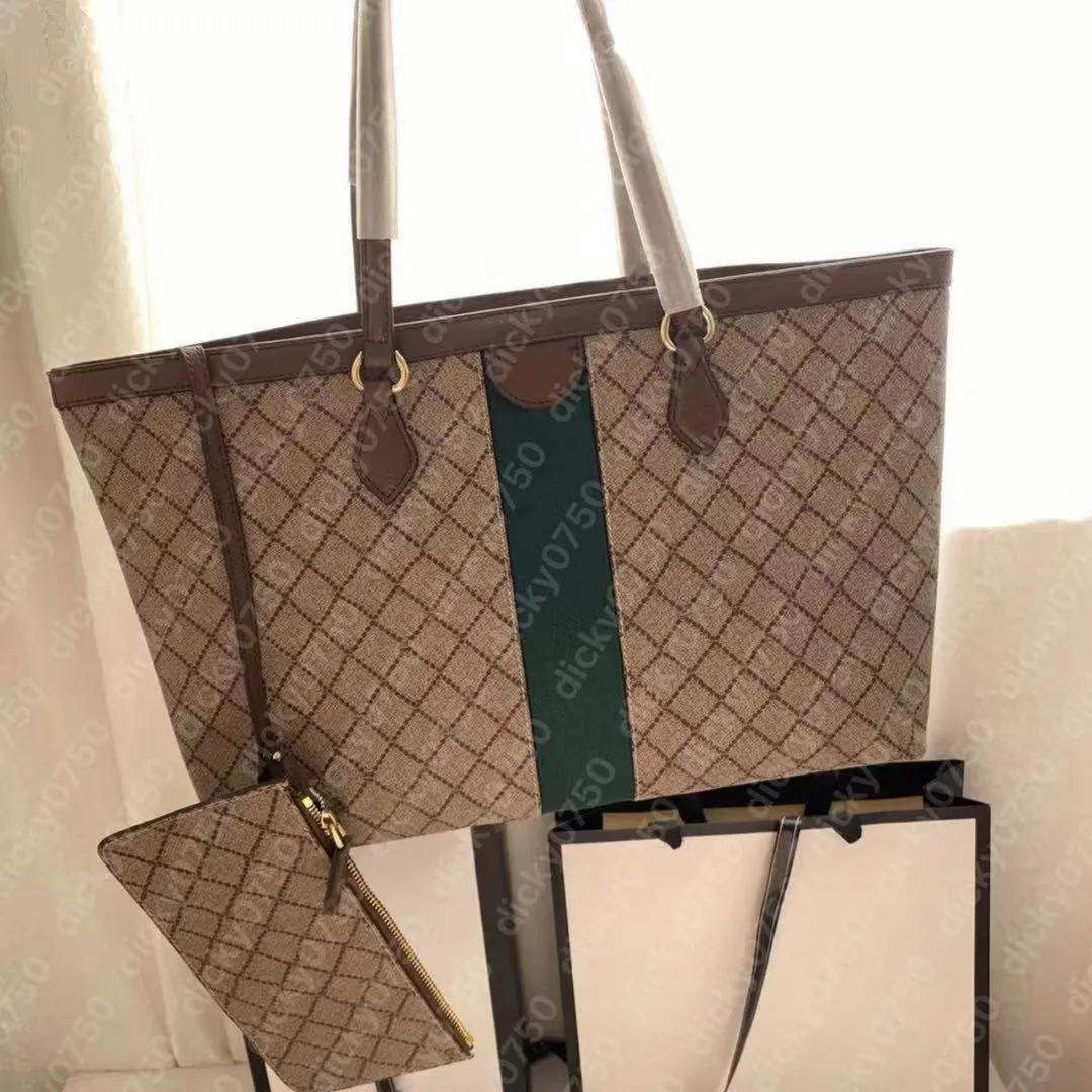 Torebki designerskie Zakupy TOTE Woman Bag Fashion Composite torebki Crossbody Torby Klasyczne wzór skórzany retro luksusowe ramię krzyżowe totes Dicky0750