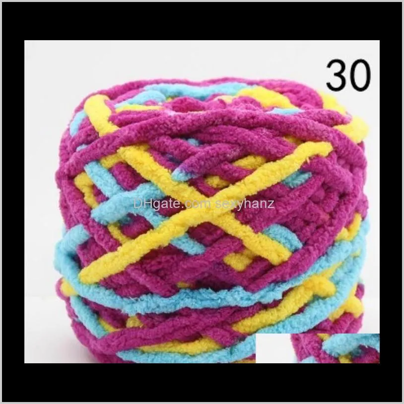 2021 wholesale-ice bar coarse yarn single strand knitting hand yarn diy knitting bag yarn hand scarf line