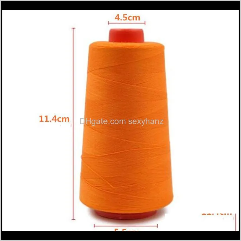 3000 yards/pcs high speed sewing thread polyester sewing thread type manual line 402 -embroidery thread ship