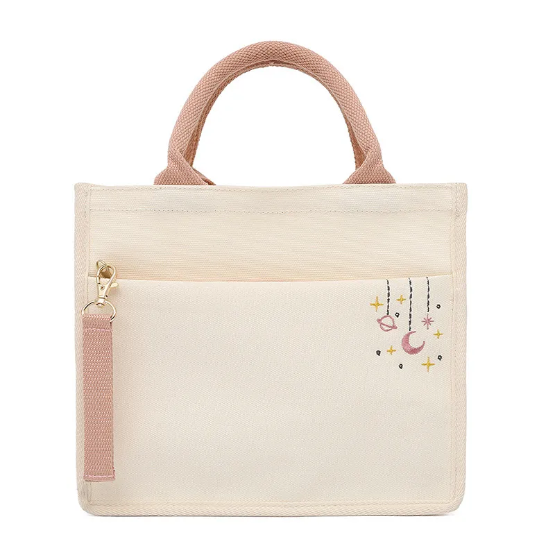 HBP Дизайнерская сумка из холста с текстурой в стиле ретро, сумка для покупок, новые ручные студенческие сумки, сумки-тоут INS, модный кошелек