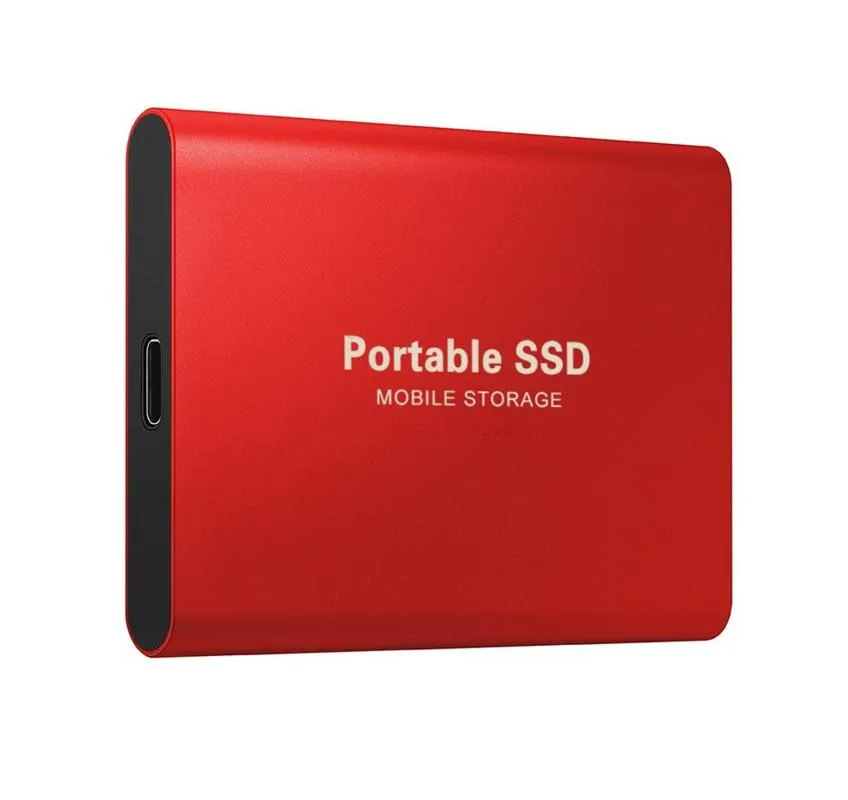 External Hard Drives 8TB High Quality Mobile Disk Type C USB 3.0 Portable SSD Shockproof Aluminum Solid State Notebook 500GB 1TB 2TB
