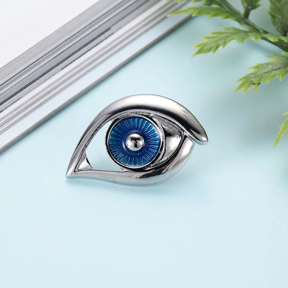 Charm broche metalen oog van Providence Pin Arts Nurse Oftalmoloog Therapist Medische Sieraden Vrouwen Valentijnsdag Gift