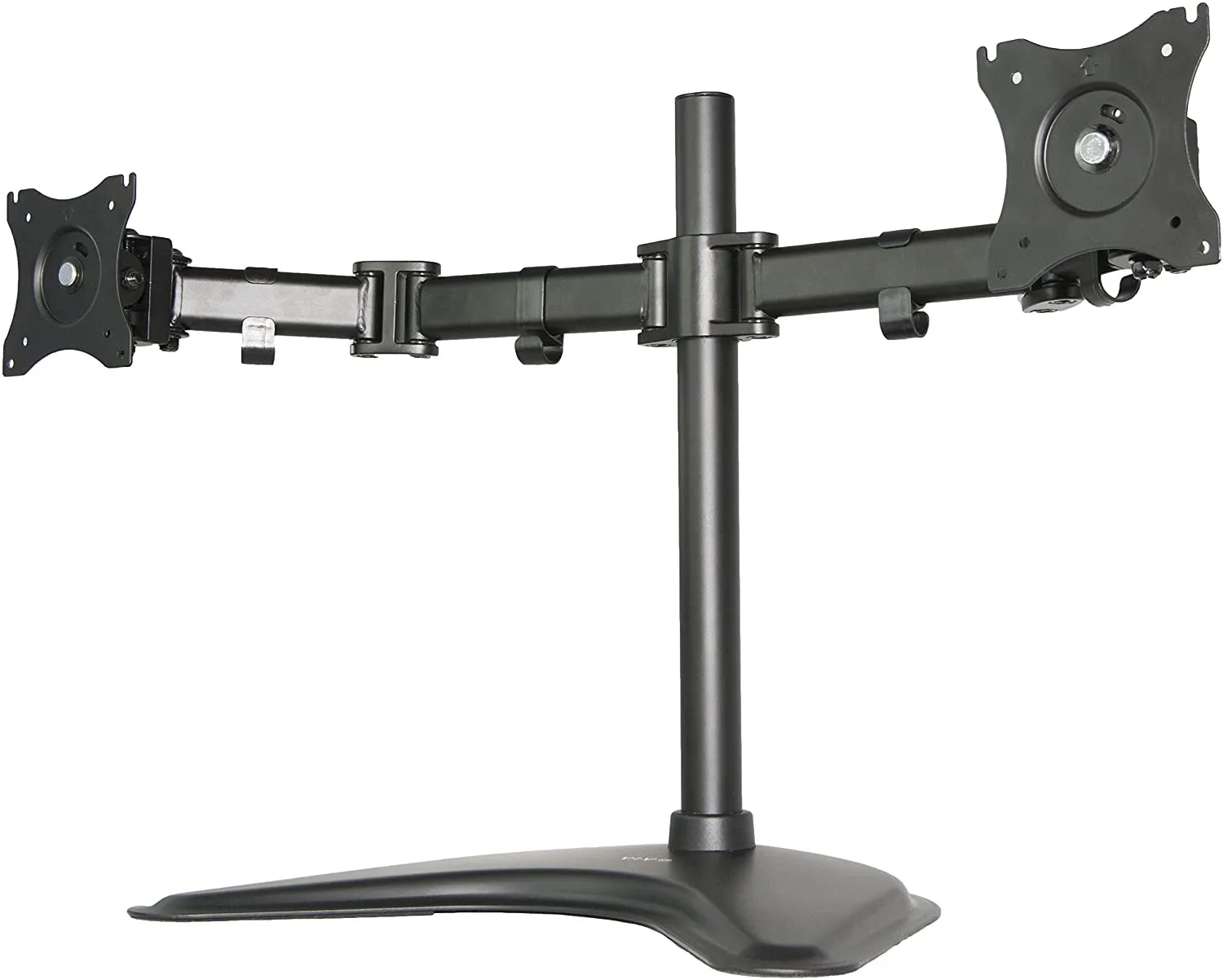 Fully Adjustable Dual Monitor Mount Stand For 2 LCD LED Screens Up To