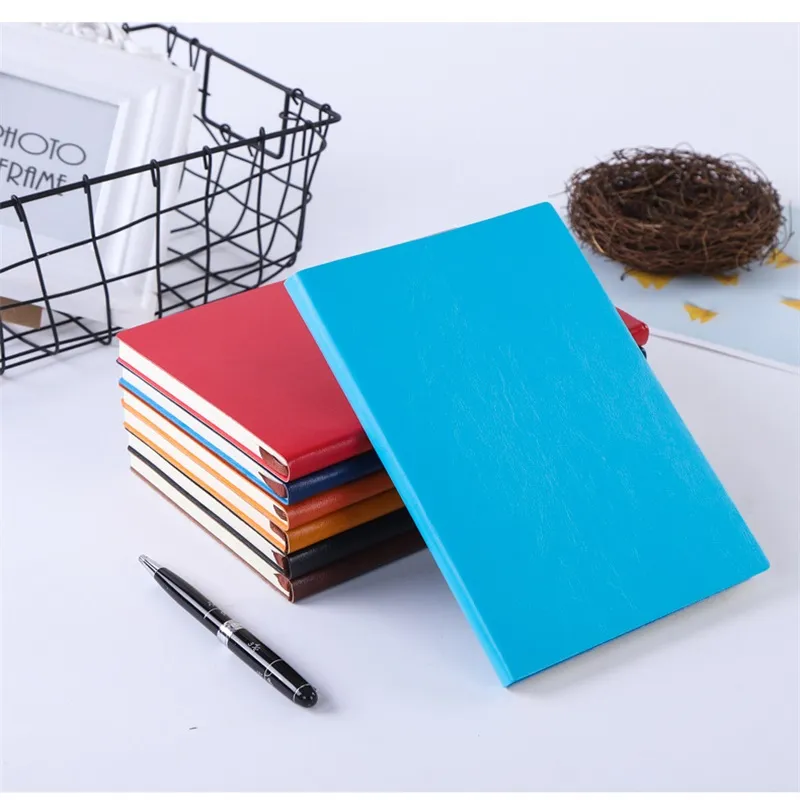 A5 Business Affairs Notepads Originality Thickening Lambskin Notebooks Stationery Notepad Soft Skins Hard Skin 6jt Y2