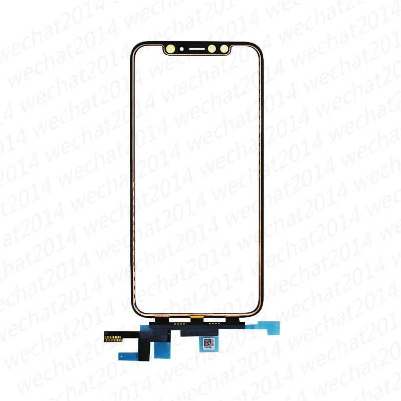 500 Stück Touch-Panel-Bildschirm-Digitizer-Ersatz mit Flexkabel für iPhone X Xr Xs Max 11 Pro Max