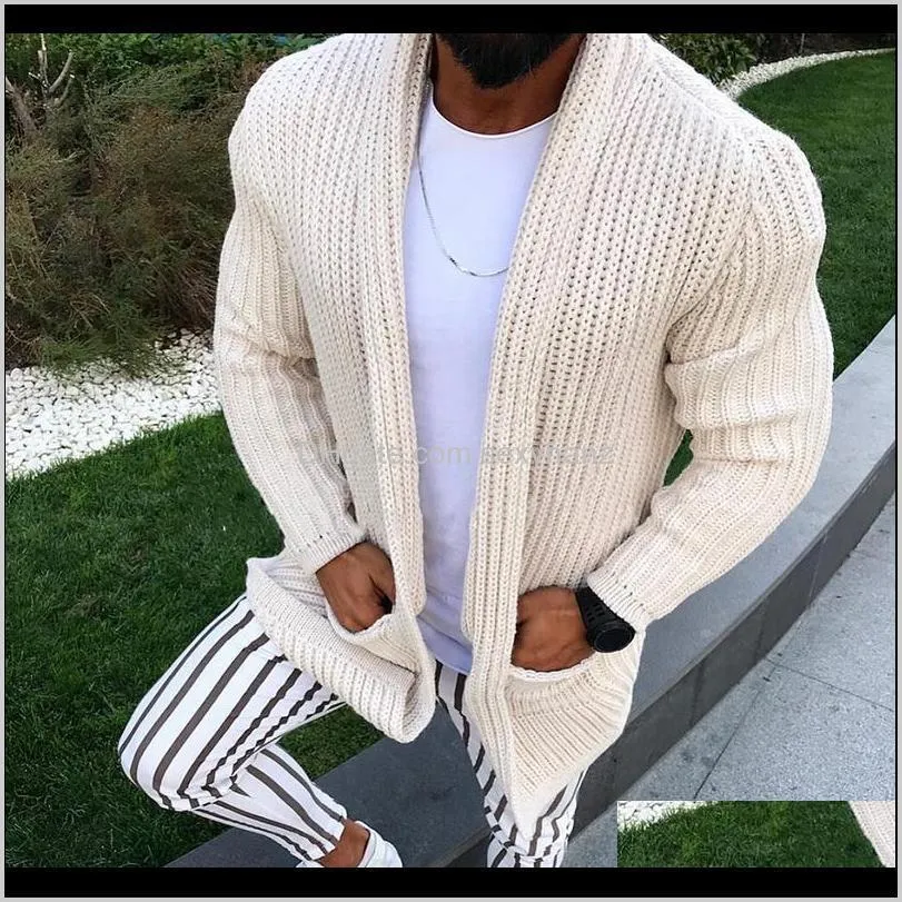 winter clothes warm sweater coat pockets casual men sweatercoat tricot cardigan autumn knitted sweater casaco masculino hombre1