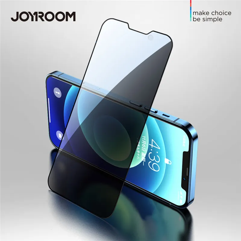 JOYROOM Protezione per lo schermo privacy Vetro temperato di alta qualità per iPhone 13/13 Pro /13Pro Max Custodia amichevole