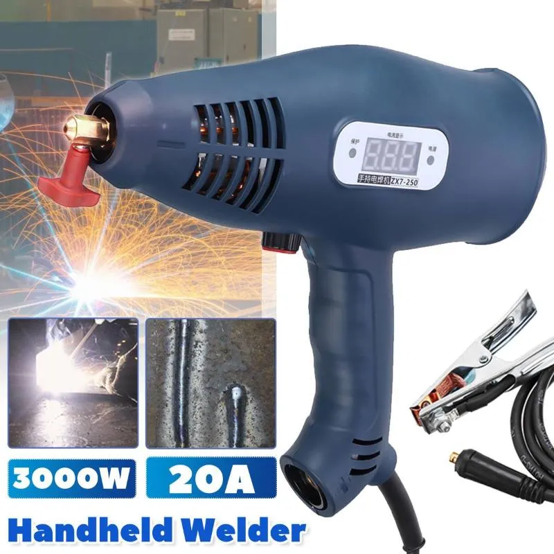 Large Machinery & Equipment 220V 4800W Handheld Portable Electric Arc Welding Machine Led Automatic Digital Intelligent Current Adjustment