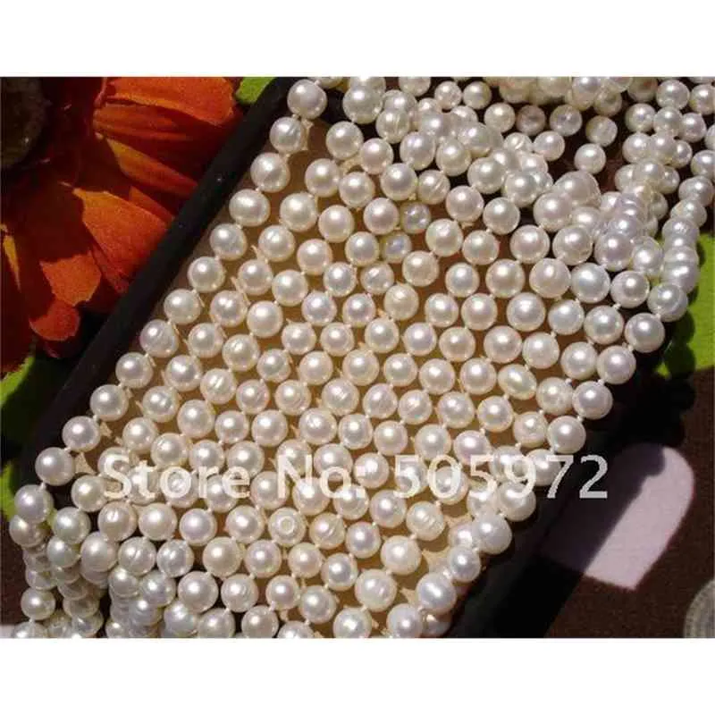 FREE SHIPPING 120cm Long Sweater Jewelry Winter/Spring/Summer/Autumn Pearl Necklace Knotted Costume Jewellery Cheap on Sale!!!