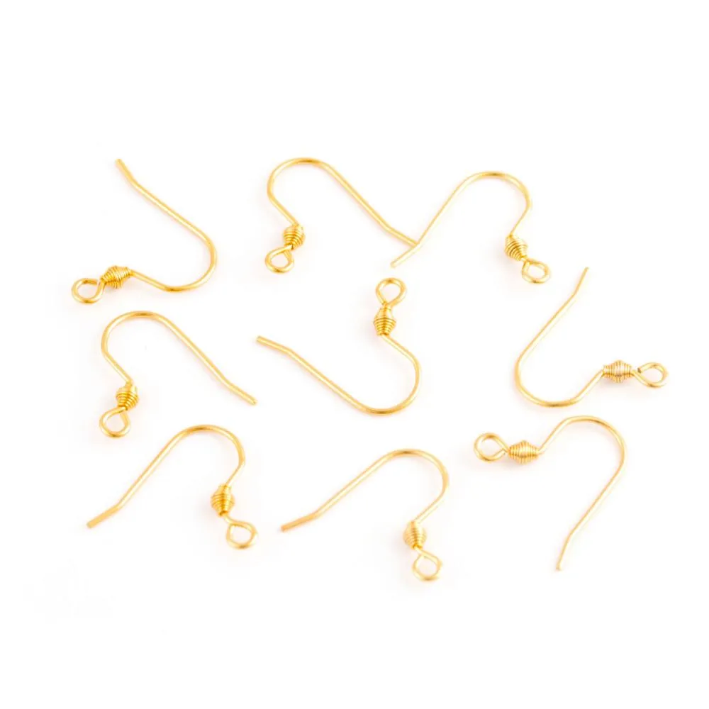 Rose Gold And Silver Stainless Steel Earring Hooks DIY Dainty Jewelry  Making Supplies From Cartersliver, $5.55