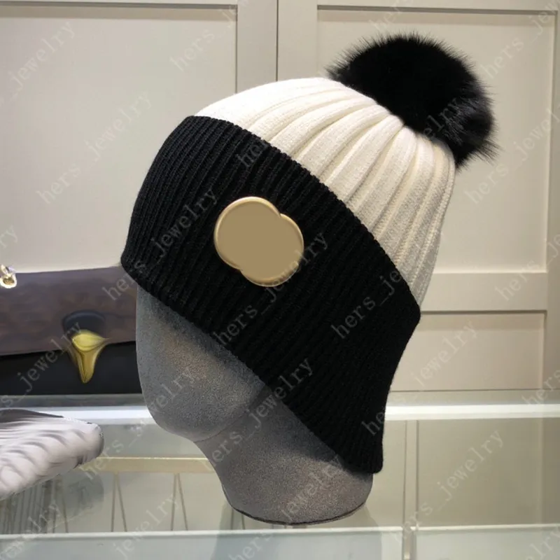 Frauen Hüte Mützen Männer Designer Beanie Wolle Strickmützen für Paare Luxurys Einbauhut Warme Winterkappe Mode Straße 4 Farbe 2111089xs