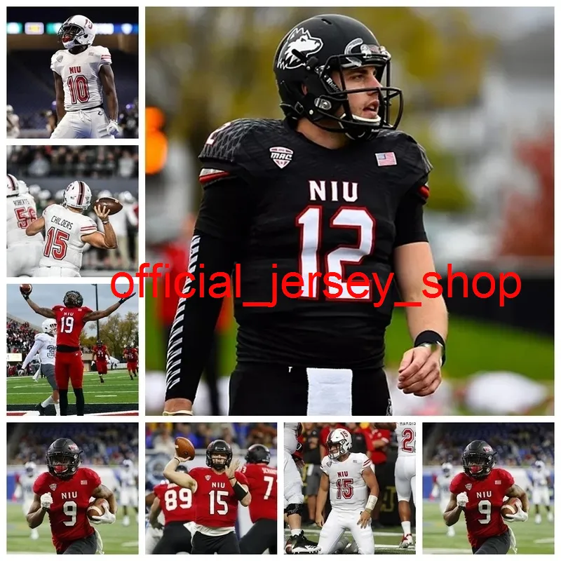 NIU Northern Illinois Huskies Jerseys JD Harris Jersey Marcus Jones Tre Harbison Corey Lersch