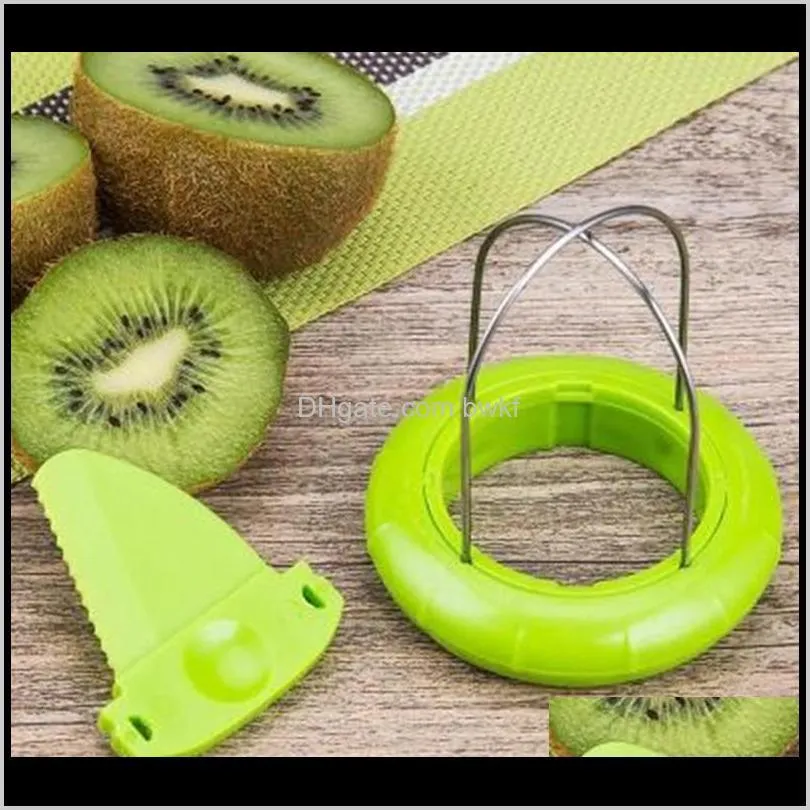 hot sale mini fruit kiwi cutter peeler slicer kitchen gadgets tools kiwi peeling tools for pitaya green