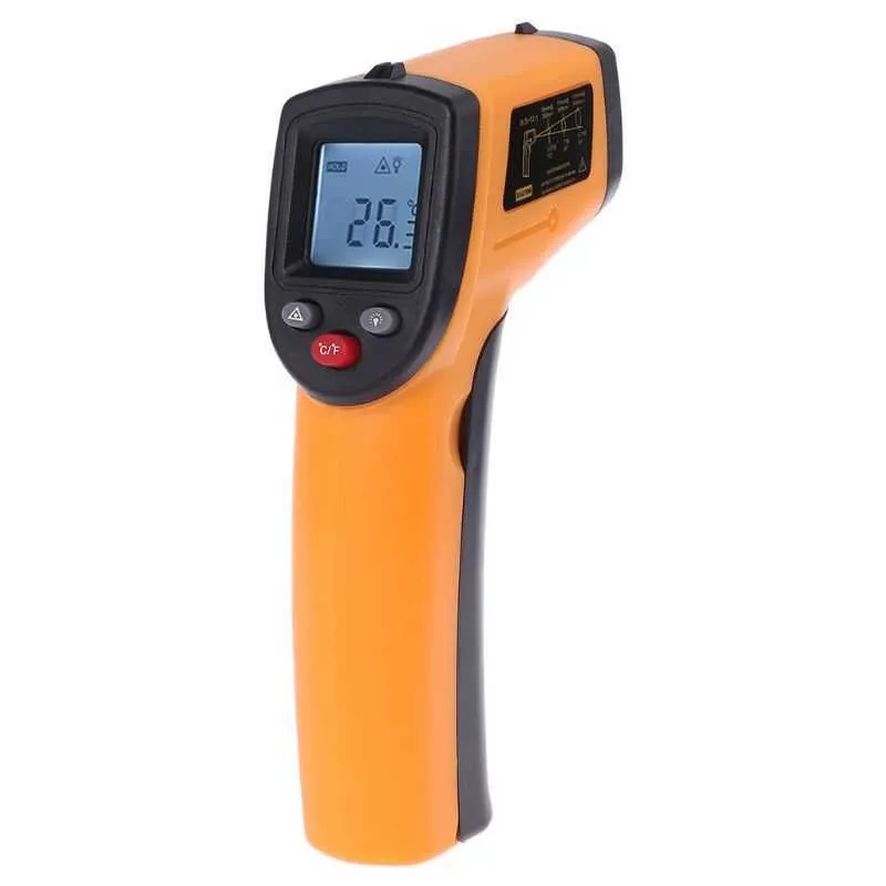 Digital version GM320 infrared thermometer non-contact infrared thermometer pyrometer infrared laser temperature gun -50~380 deg 210719