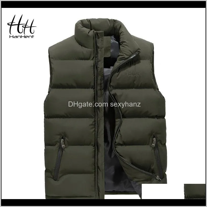 mens fashion vest coats slim thick warm winter outerwear bodywarmer streetwear sleeveless coats jackets plus size 1jqx#
