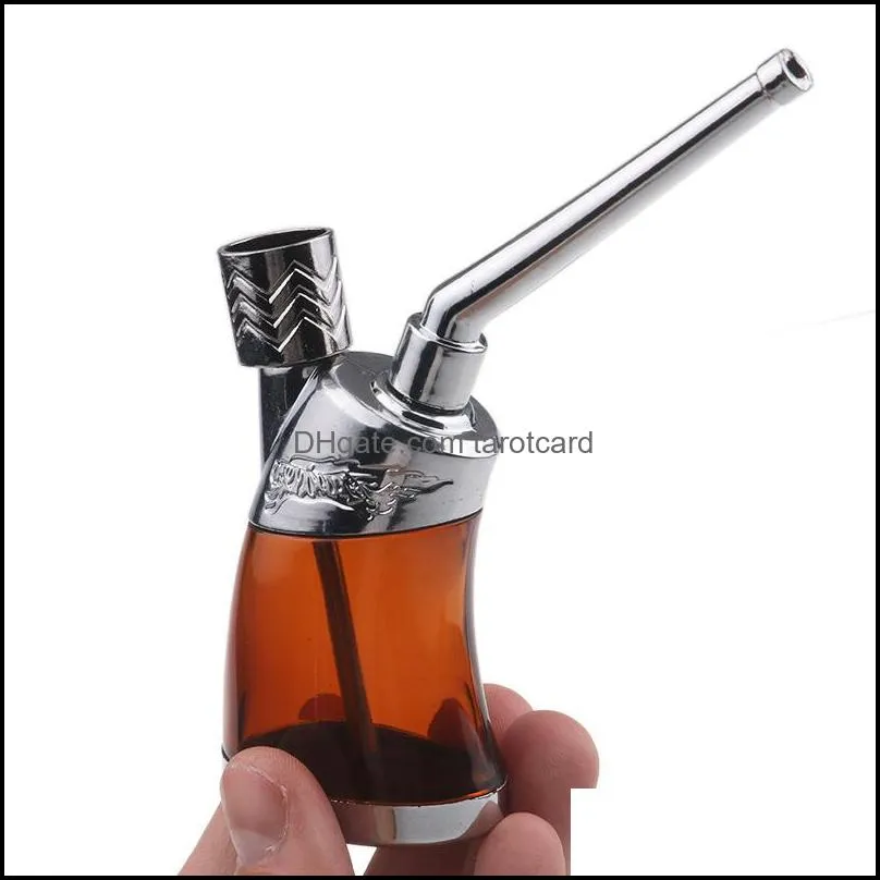 Mini Dual-purpose Hookah Double Filter Multifunctional Hookahs Portable Water Pipe fashion Smoking Pipes