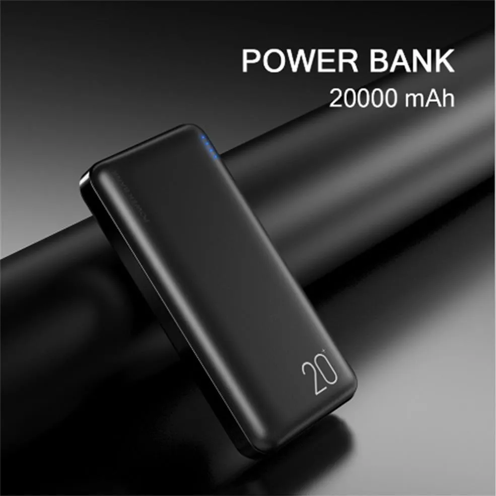 Güç Bankası 20000 mAh Taşınabilir Şarj Poverbank Cep Telefonu Harici Batarya Şarj Cihazı Powerbank 20000 MAHA08
