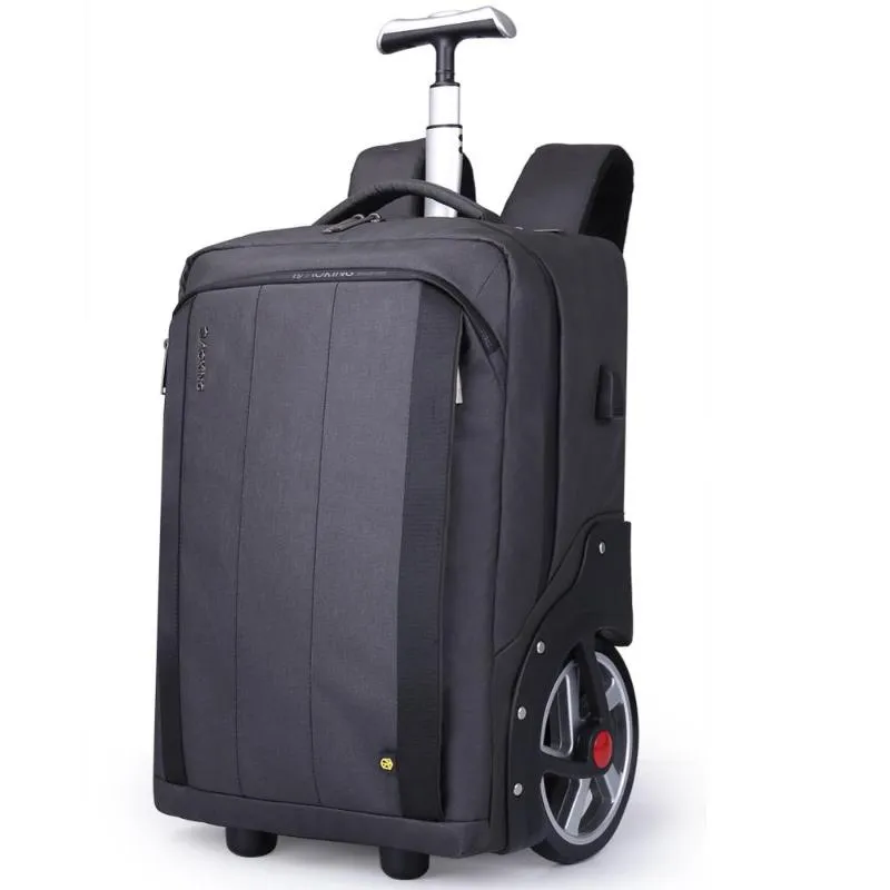 High Capacity Business Rolling Luggage For Men 20 Inch Shoulder