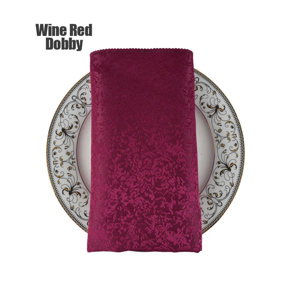 wine red dobby