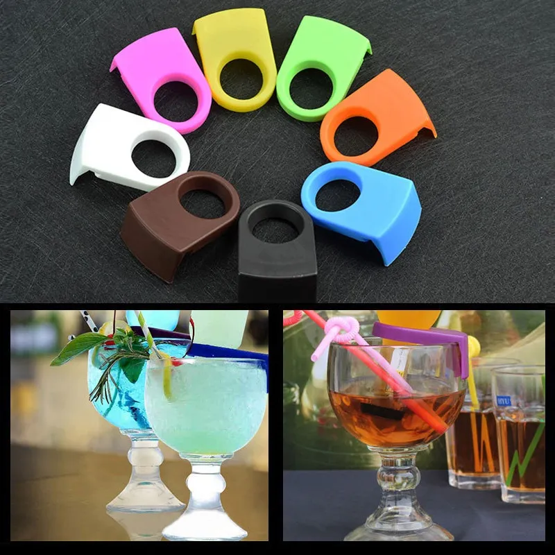 Bar Drinks Bottle Buckle Holders Tools Cocktail Glass Snap Drink Clips Clasp Portable Beer Bottles Holder Bartender wine-bottle buckles T9I001493