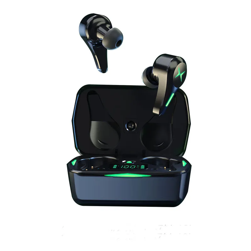 HG-6 TWS Bluetooth Lage Latenty Gaming Oortelefoon Draadloze Mini 9D Muziek Hoofdtelefoon Sport Oorbuds Headset