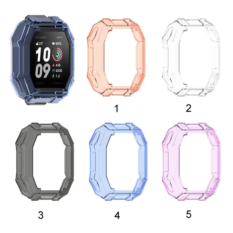 Для Huami Amazfit ARES A1908 Case Case Case Case Protective Cover Amazfit ARES Soft TPU Protector рама рамы