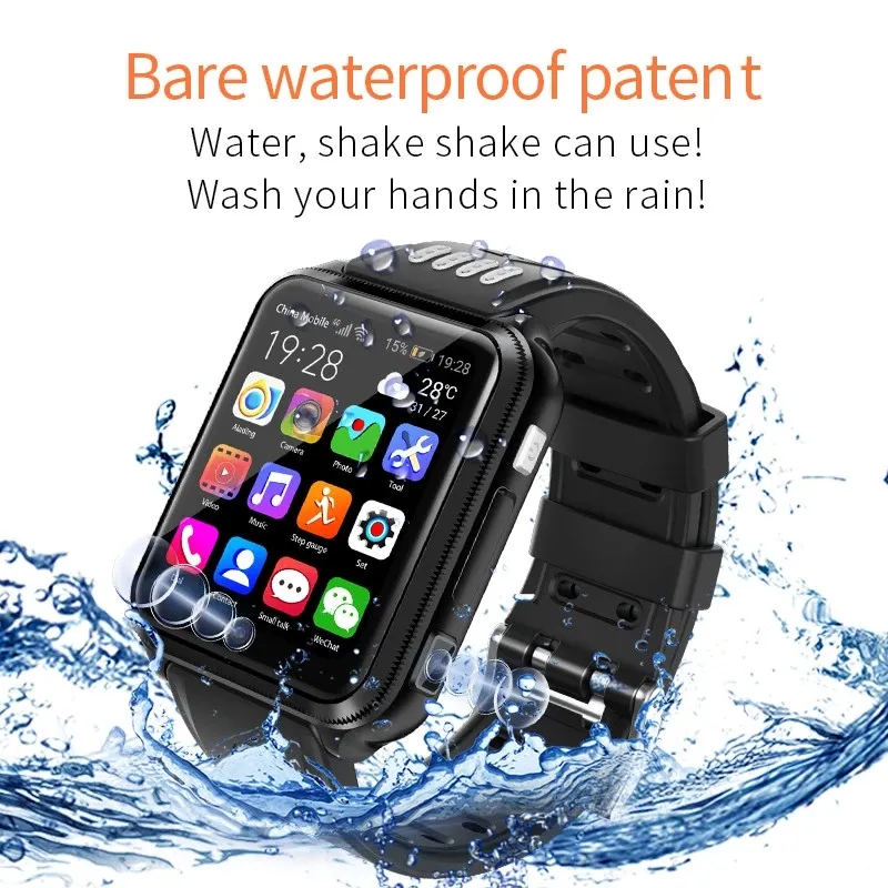 H1 4G GPS WIFI الموقع طالب / الأطفال الذكية ووتش الهاتف نظام أندرويد التطبيق تثبيت بلوتوث smartwatch دعم بطاقة SIM بطاقة SIM