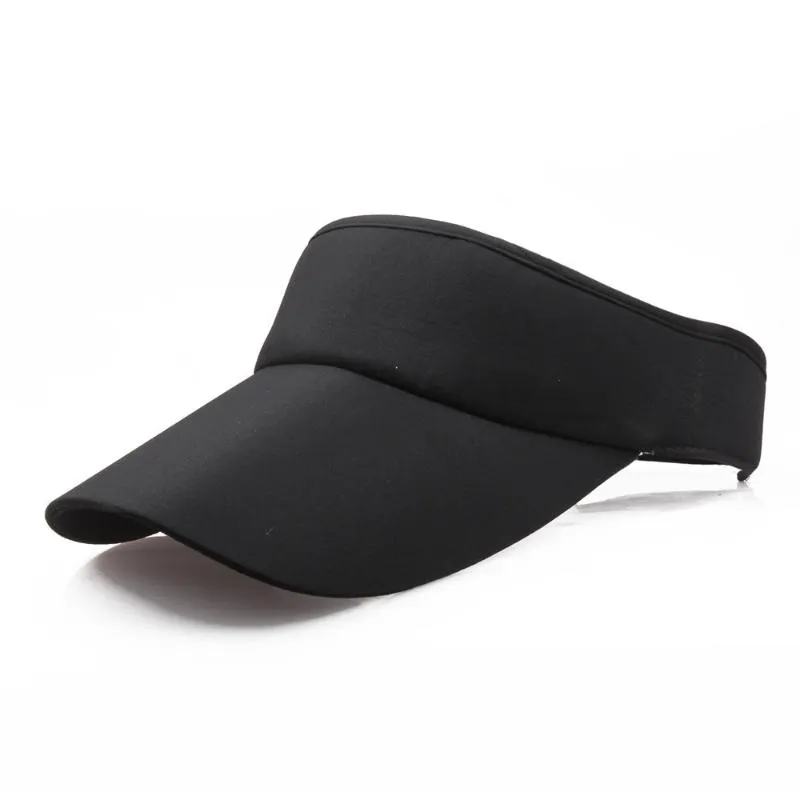 Outdoor Hats Unisex Solid Hat Sport Headband Classic Sun Sports Breathable Beach Protection Cap Cappelli Da Sole #P2
