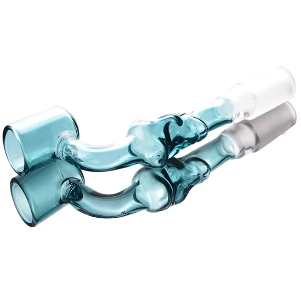 90Degree Maschio Banger Skull Shape 14mm 18mm Accessori per fumo congiunti per Bongs Bong Acqua Tubi Olio DABBER PAN DAB