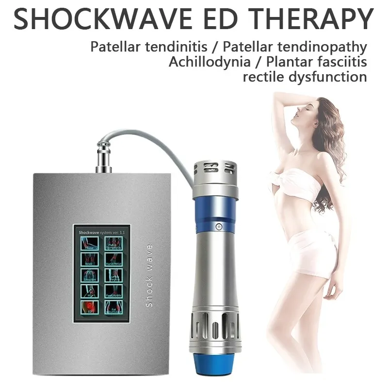 2022 Health Care Touch Screen Shock Wave Therapy Massage Gun Pain Relief Shockwave Therapy Machine