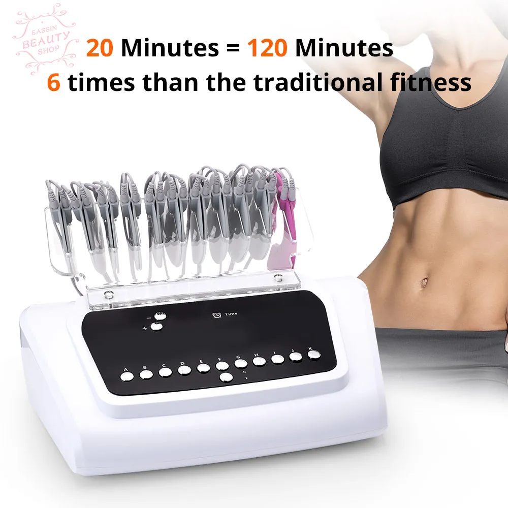 2021 New Massager Slimming Machine 2in1 Home Use Bio Microcurrent Body Shaper Tighten Electrode Stimulation Beauty Equipment