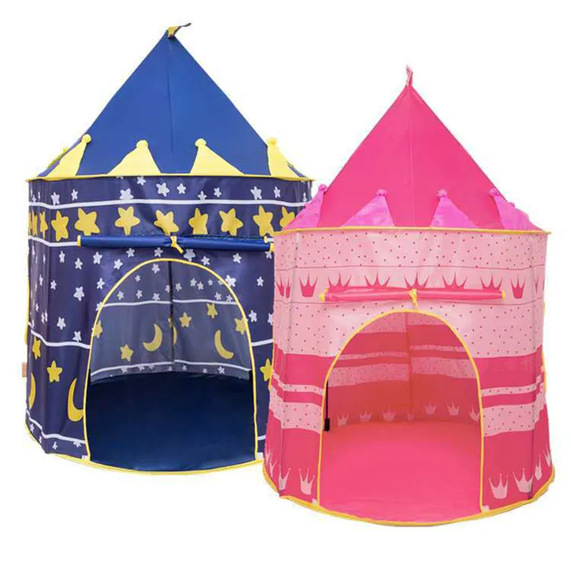 Baby indoor castle dollhouse children tent princess play house item