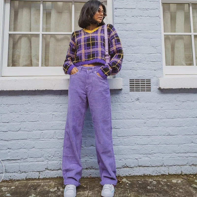 Purple Corduroy Pant (2)