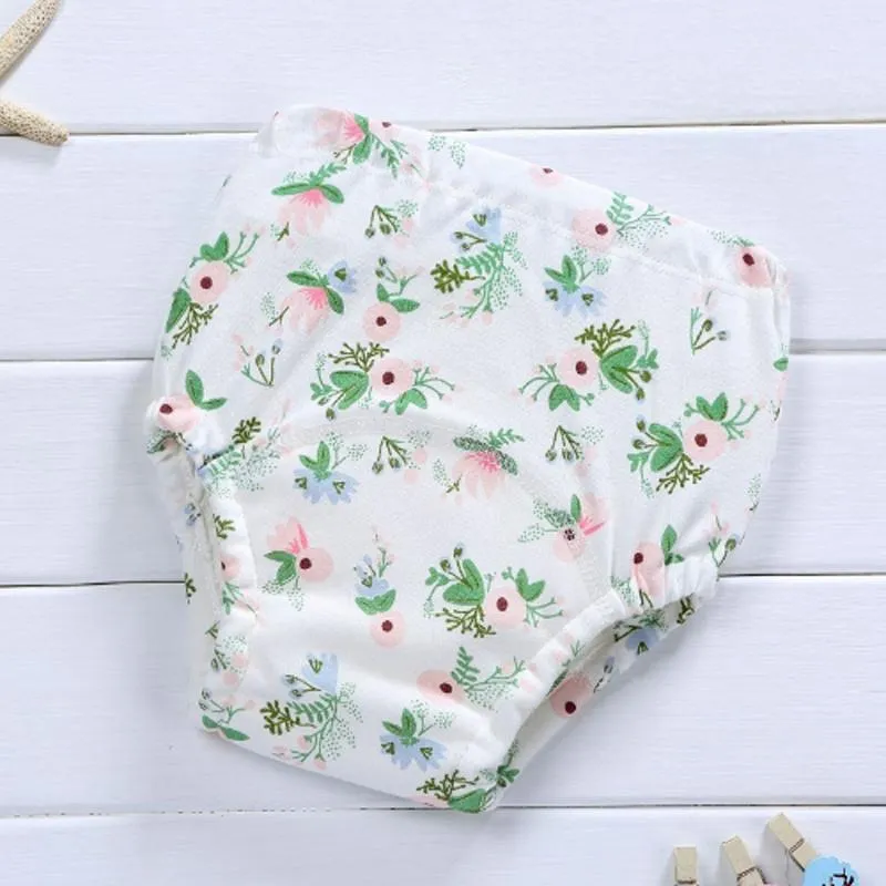 Cloth Diapers Reusable Diaper Nappies Baby Cotton Training Pants Panties  Washable Children Underwear Infants Toddler Girl Nappy From Callshe, $24.99
