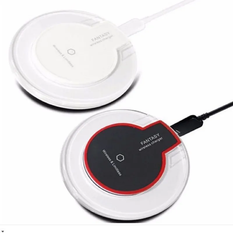 K9 Qi Wireless Charger voor iPhone X 8Plus Pad Mini Ultra-Slim Samsung S8 S9 Plus met retailpakket